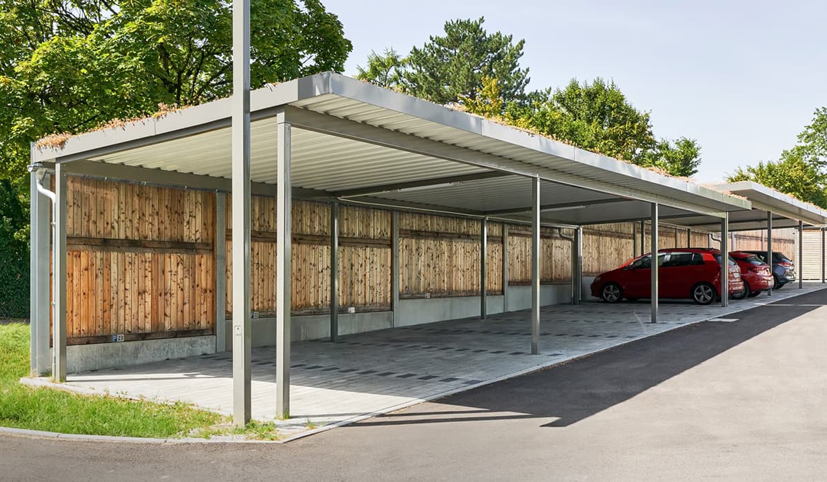 <h5>Carport Reihenanlage</h5>