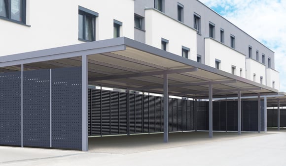 Carport Reihenanlage